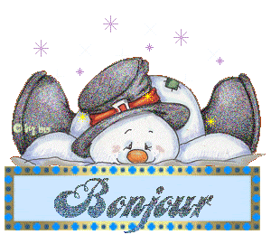 Gif animé bonjour